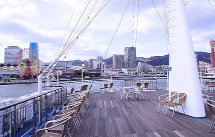 神戸船の旅 コンチェルトの船内