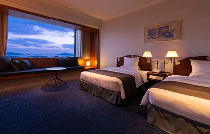 リーガロイヤルホテル広島 客室例