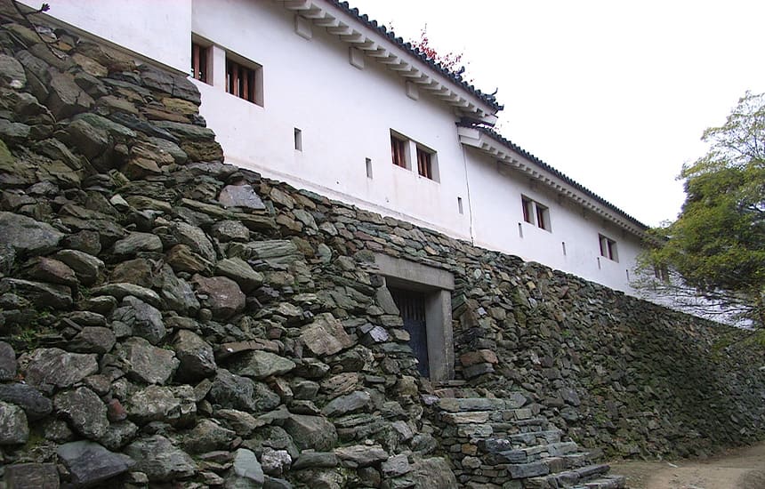 和歌山城の石垣